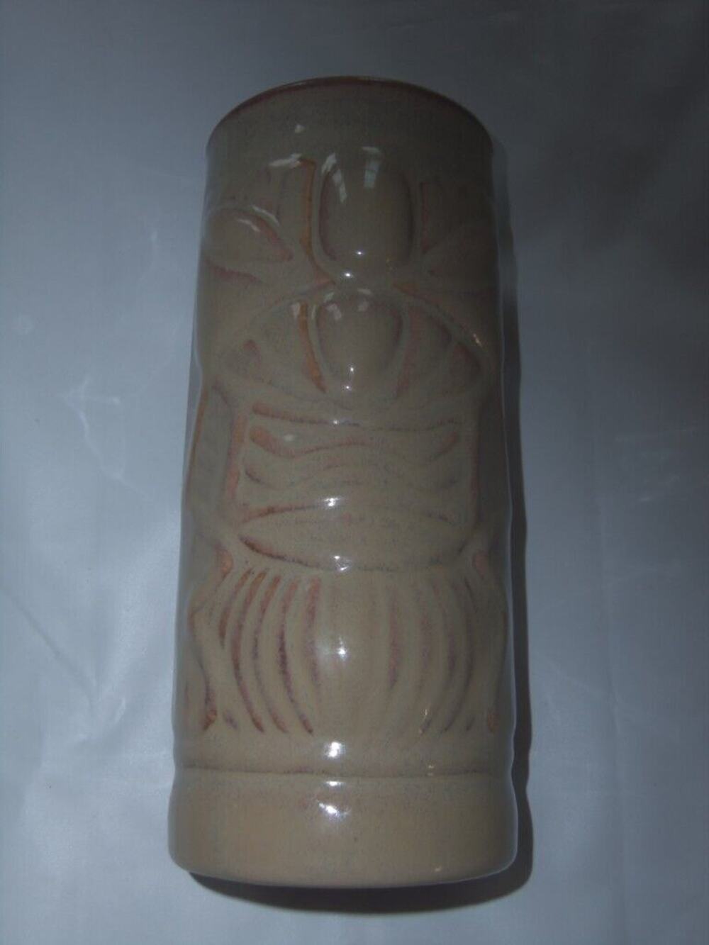 Hawaiian Tiki Mug Libbey Kahuna Surfer Turtle -061233